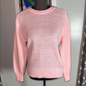 Mister NOAH Vintage Pink Crew Neck Sweater SZ  Medium